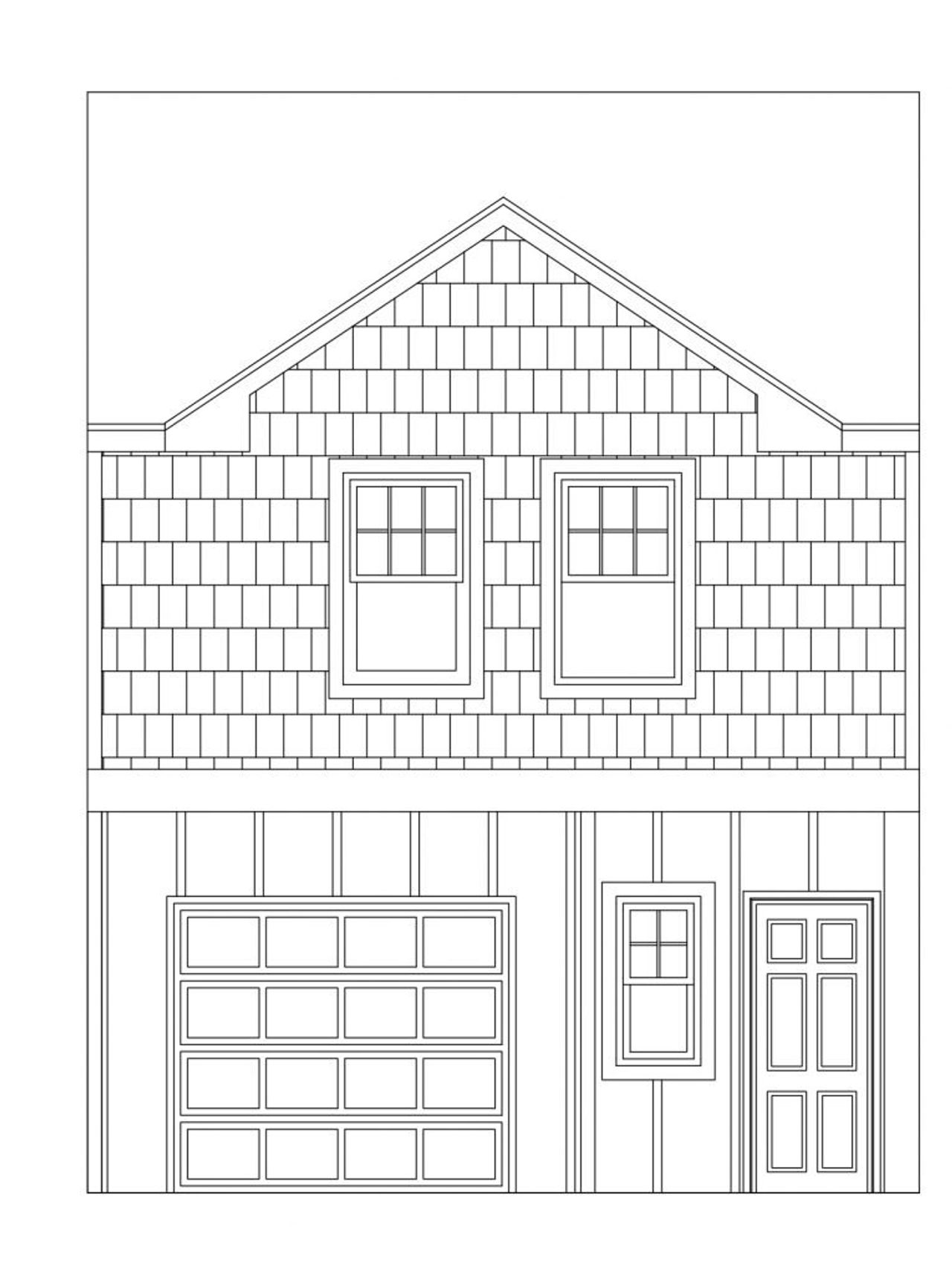 Representative rendering of the exterior for the Astin by Rockhaven Homes (Image 2).