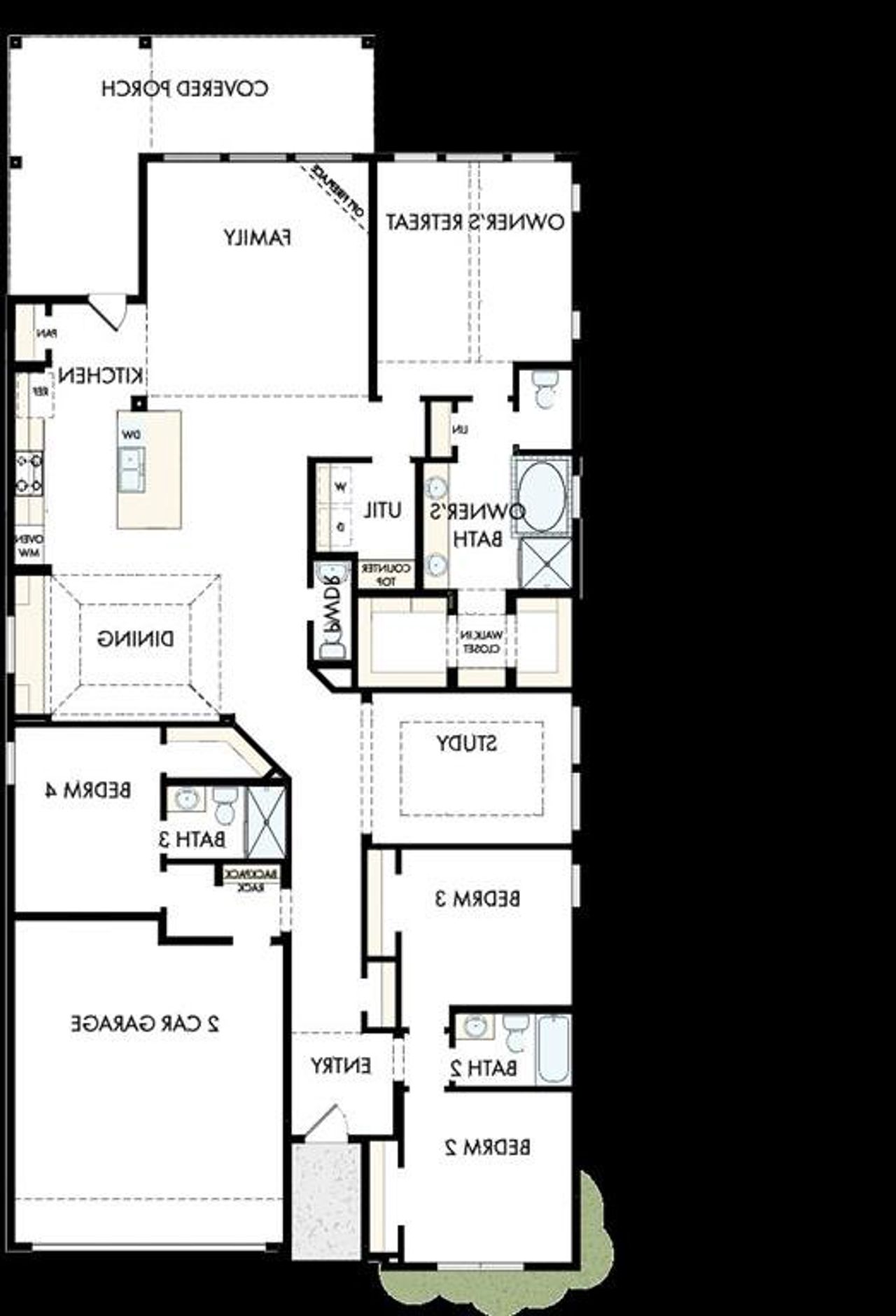 View of room layout