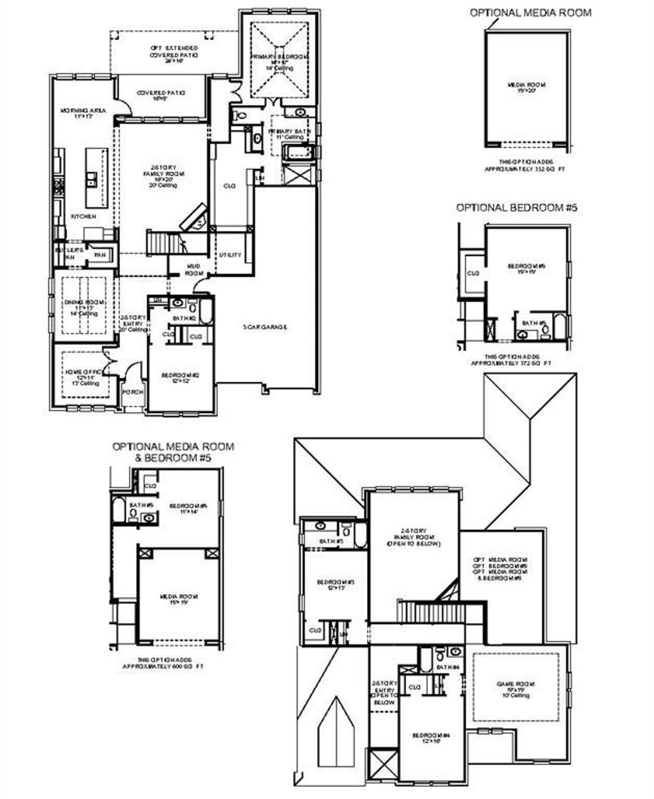2D floor plan layout of this home in , Prosper, TX (Image 2). 2D floor plan layout of this home in , Prosper, TX (Image 2).