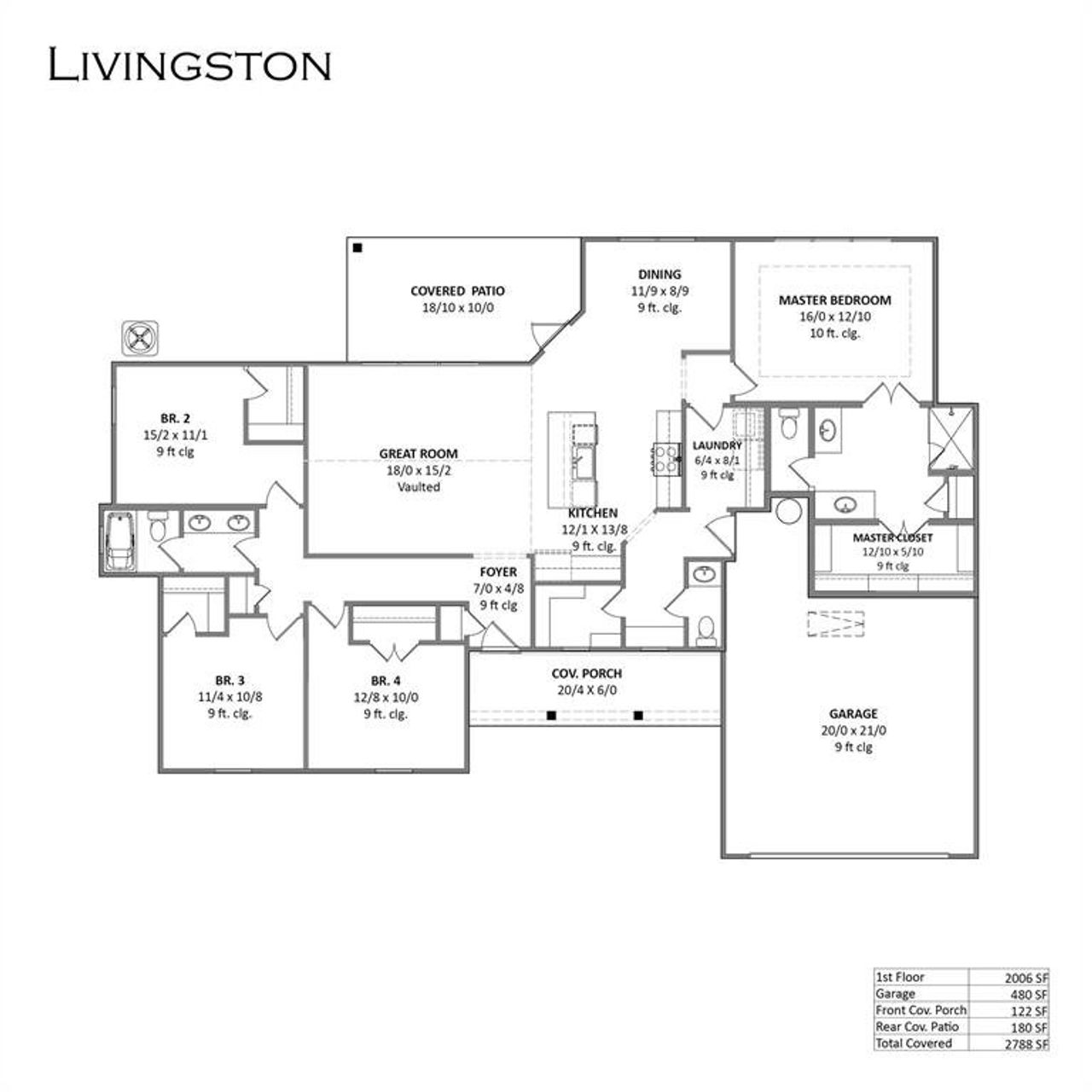 View of home floor plan