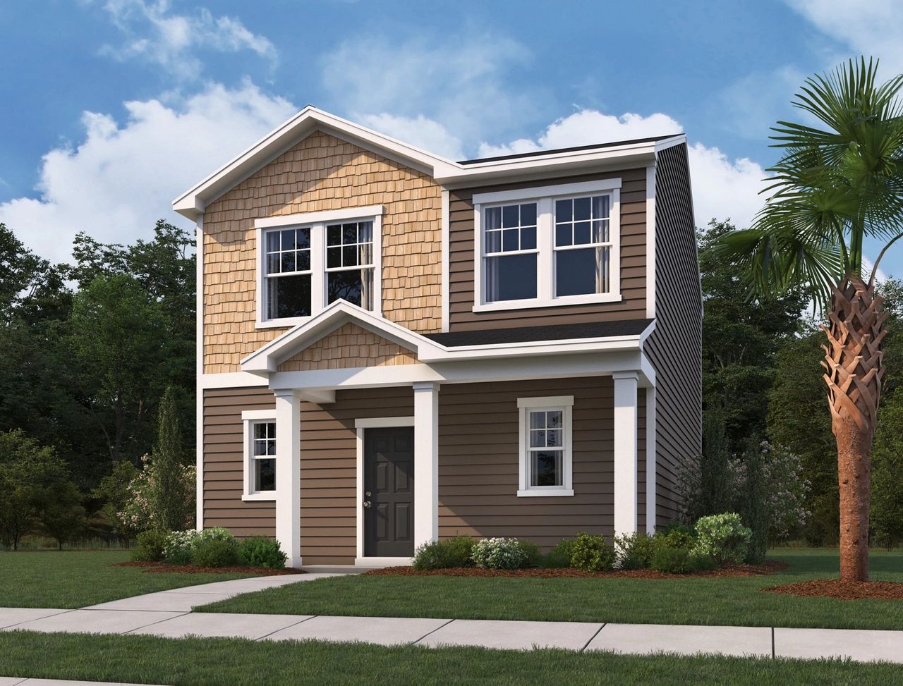 Representative exterior photo of a completed home built from the Mare by Starlight Homes in Andalusia, Loris, SC (Image 2).