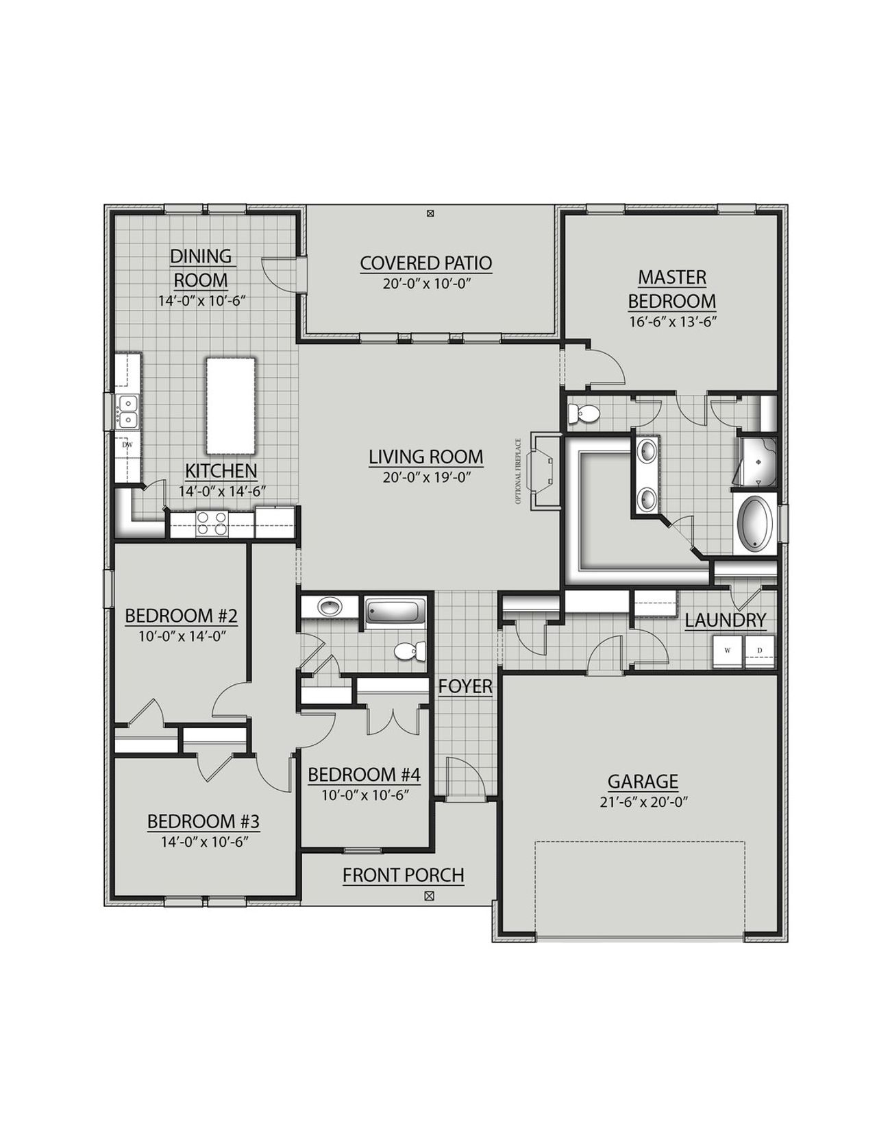 Camellia V G - Open Floor Plan - DSLD Homes