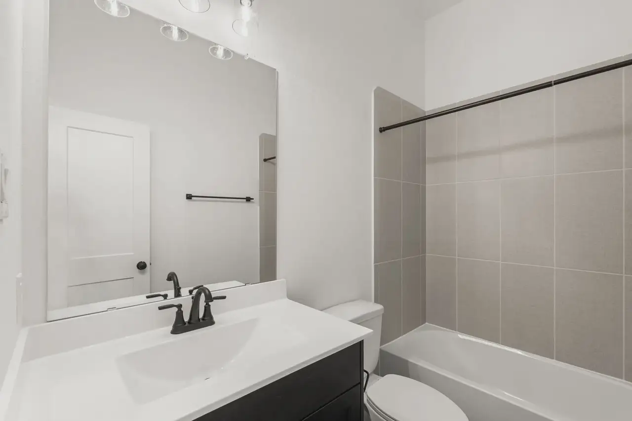 Representative furnished interior of a home built from the Rowen by Chesmar Homes in Mulberry Farms, Santa Fe (Image 2).