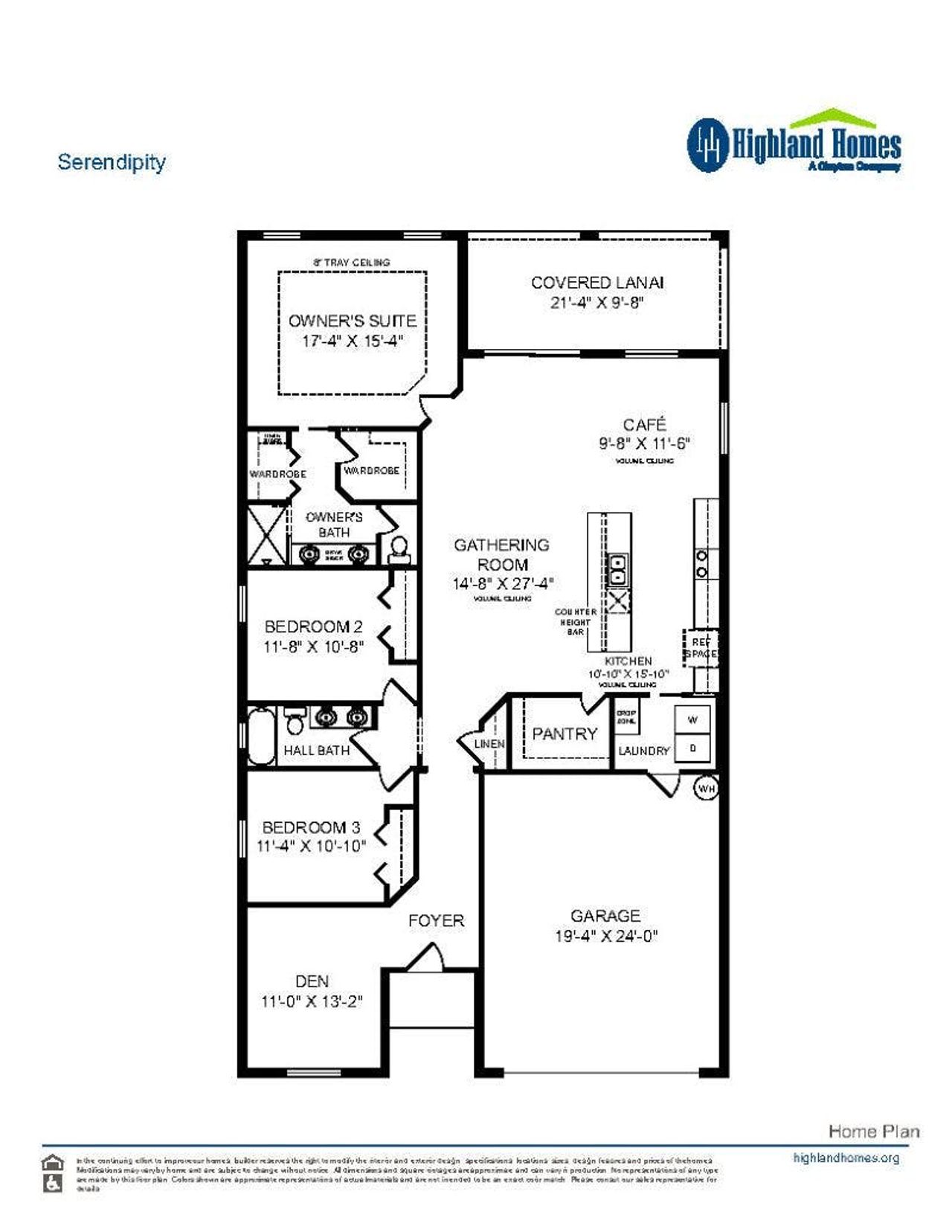 Serendipity - Home Layout
