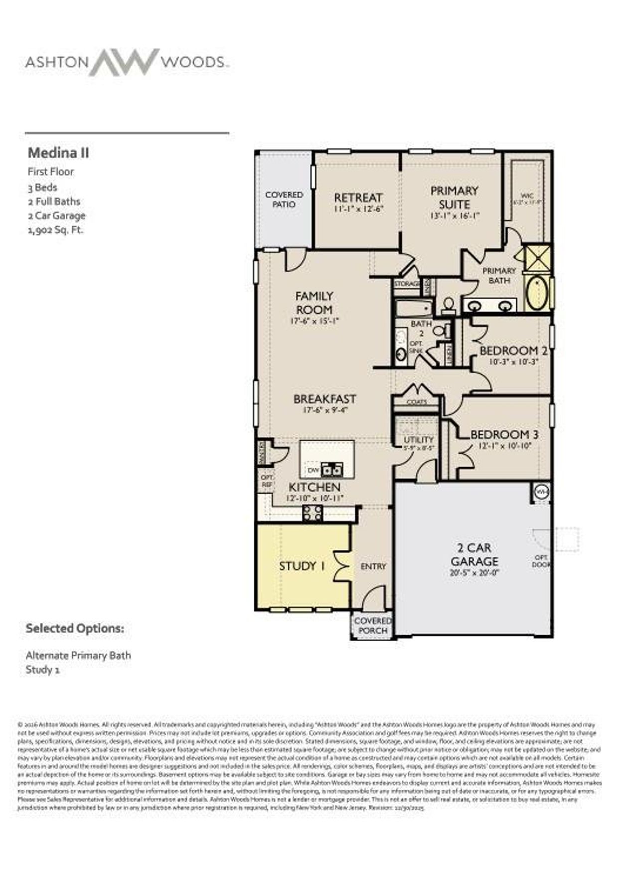 2D floor plan layout of this home in Willow Springs, Buda, TX (Image 2).