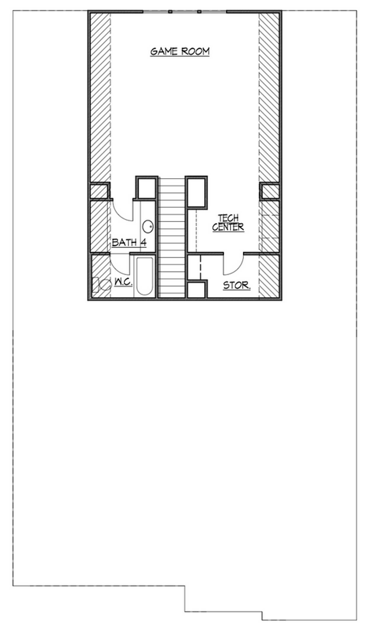 2D floor plan layout for the 2830 by Texas Homes in The Enclave at Potranco Oaks, Castroville, TX (Image 2).