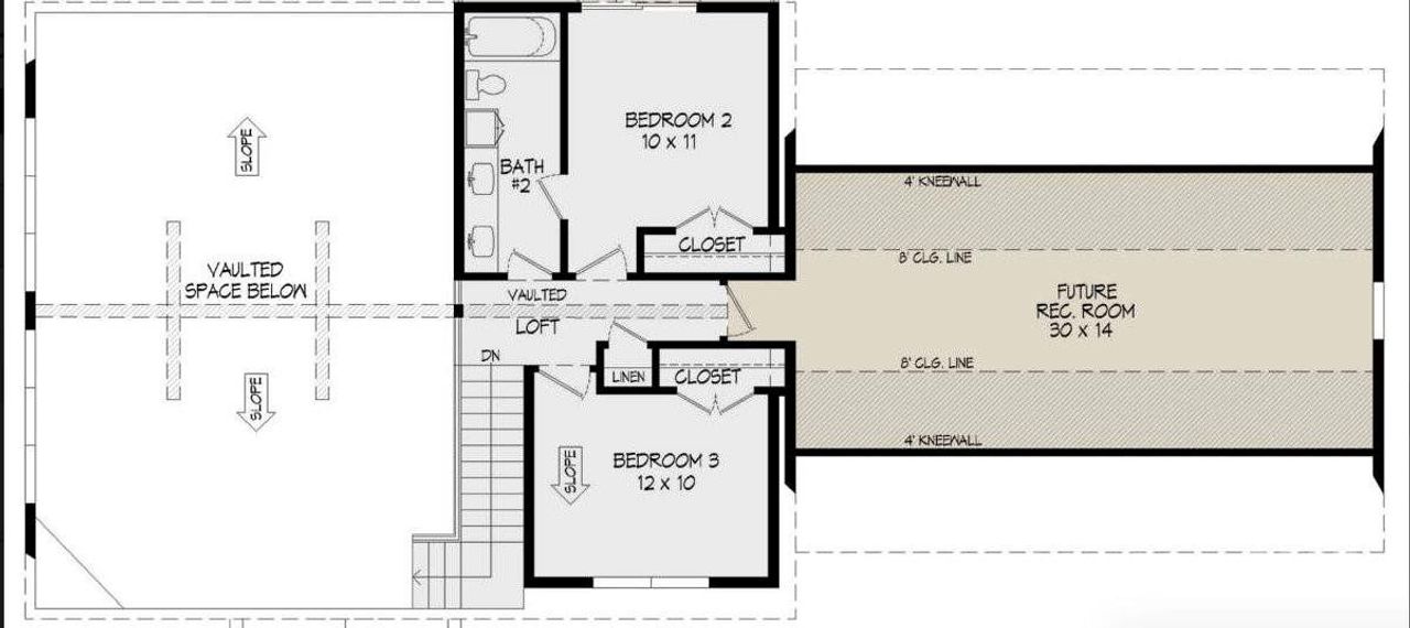 2D floor plan layout of this home in , Morganton, NC (Image 2).