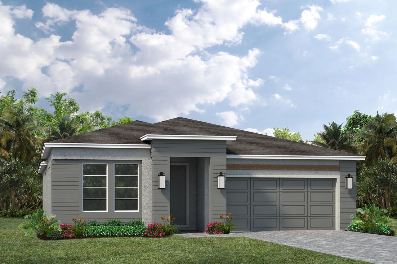 Image 2 representing the Miles by Viera Builders in Crossmolina, Viera West, FL.
