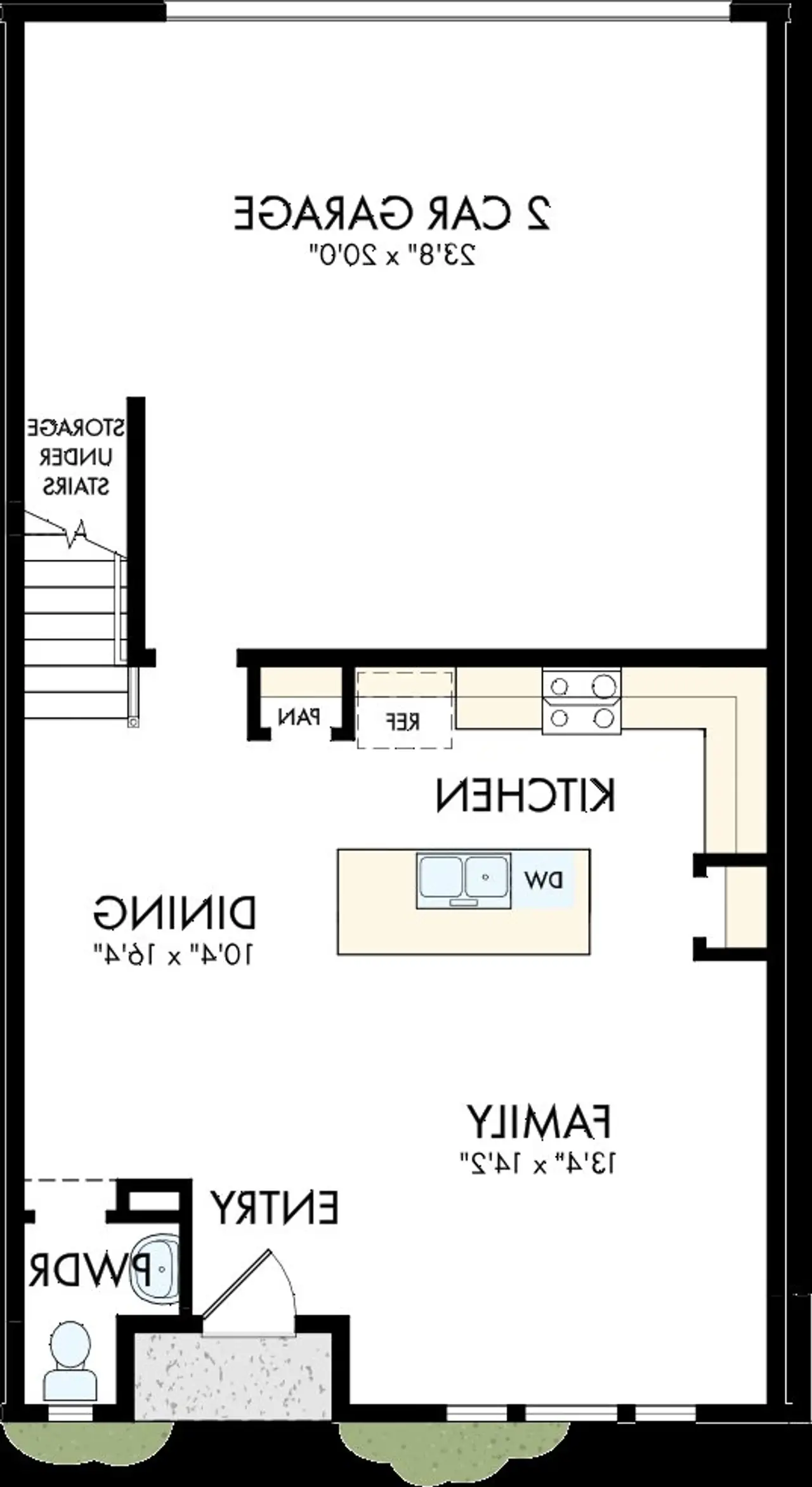 2D floor plan layout of this home in Crosscreek Walk – Courtyard, Charleston, SC (Image 2). 2D floor plan layout of this home in Crosscreek Walk – Courtyard, Charleston, SC (Image 2).