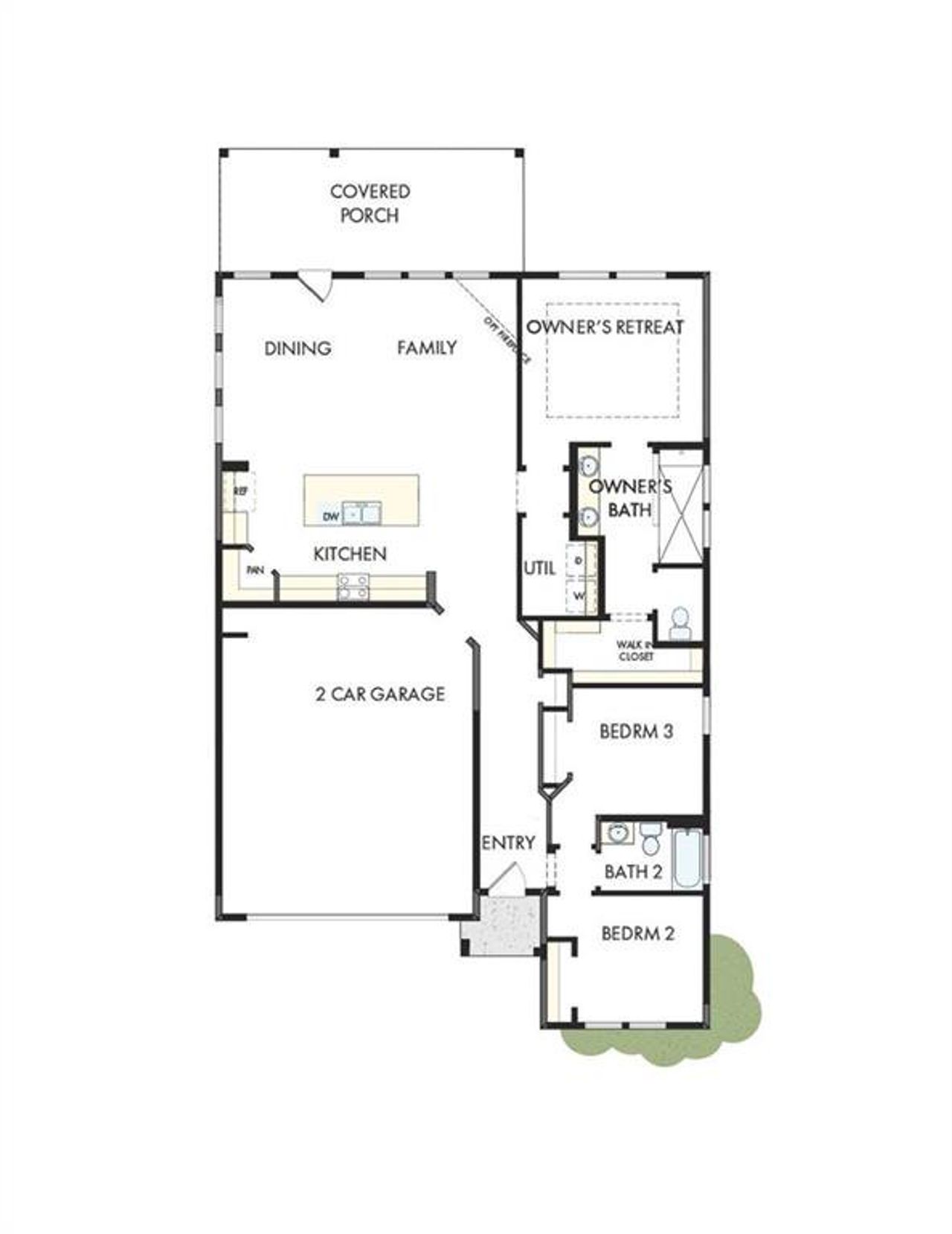 2D floor plan layout of this home in Crescent Pointe at Great Sky, Canton, GA (Image 2). 2D floor plan layout of this home in Crescent Pointe at Great Sky, Canton, GA (Image 2).
