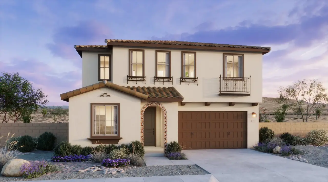 Representative exterior photo of a completed home built from the 2 by Risewell Homes in Bella Storia, Gilbert, AZ (Image 2).