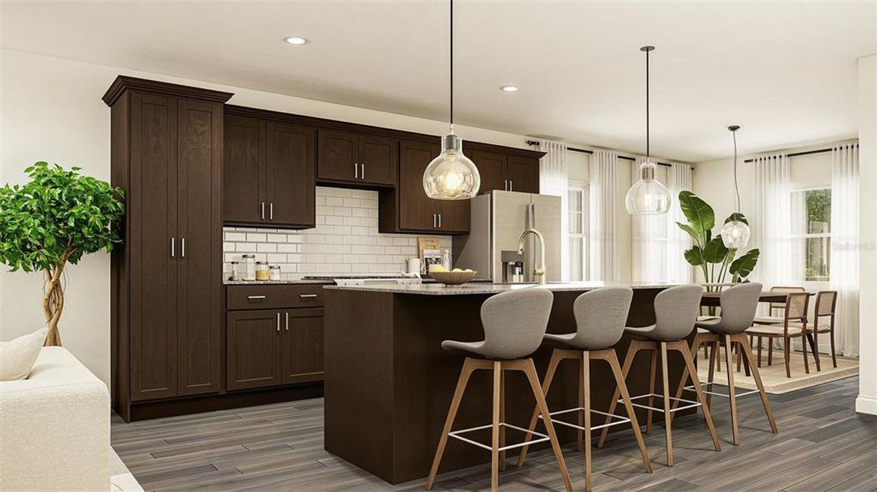 Furnished interior view inside a new home in , Bunnell (Image 2).