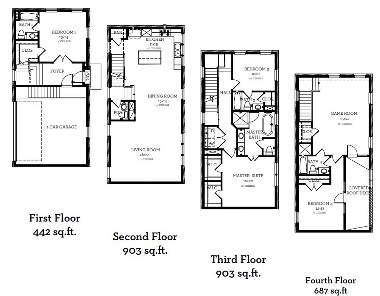 Image 2 of a home in Addison Grove.