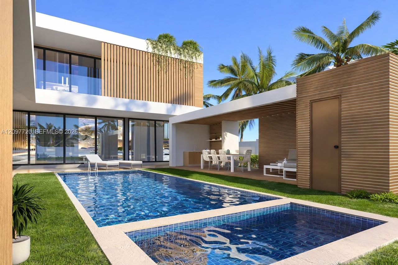Exterior details and patio area of a home in , Fort Lauderdale (Image 2).