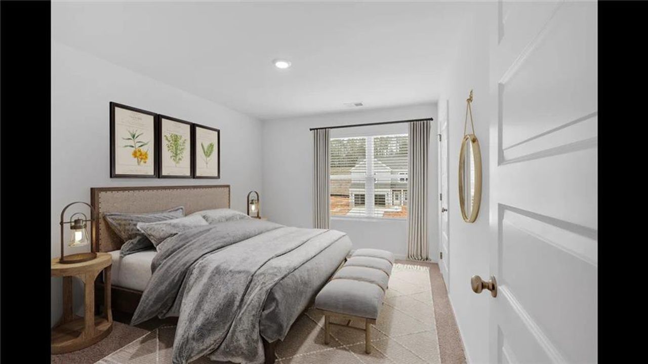 Furnished interior view inside a new home in , Calhoun (Image 2).