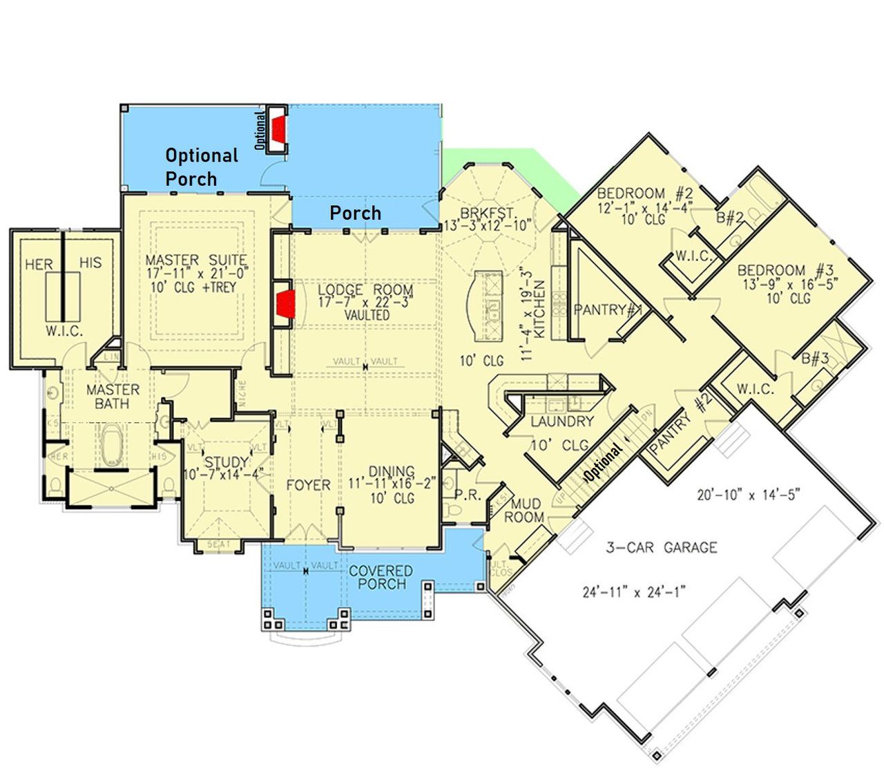 2D floor plan layout for the The Gable by Remington Custom Homes in Woodland Meadows, Fort Worth, TX (Image 2). 2D floor plan layout for the The Gable by Remington Custom Homes in Woodland Meadows, Fort Worth, TX (Image 2).