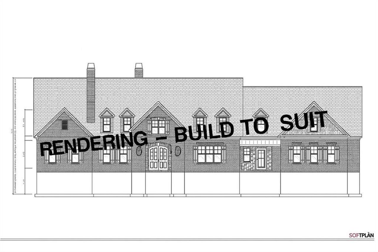 Exterior rendering of this home design in , Atlanta, GA (Image 2).