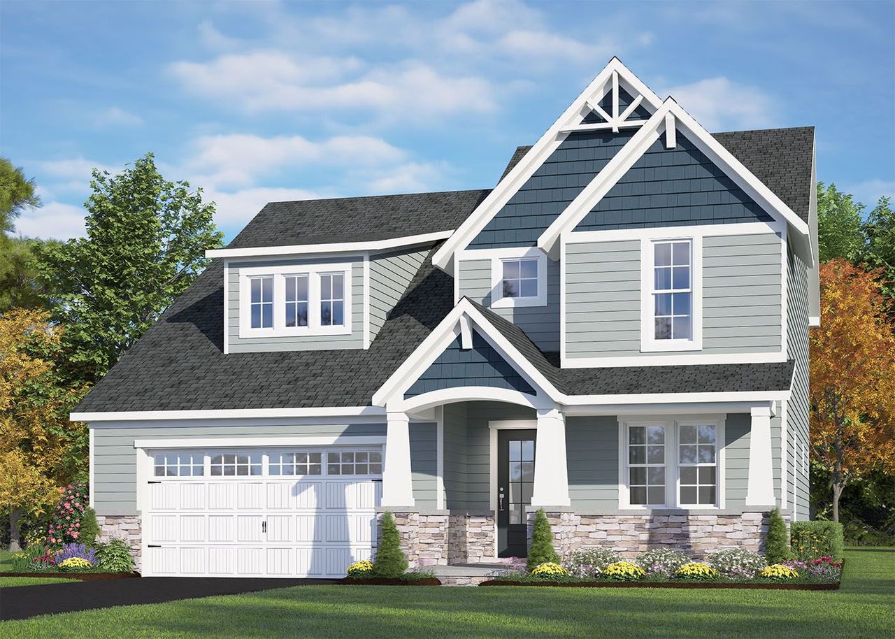 Representative exterior photo of a completed home built from the The Whitley by RobuckHomes in Baylee Ridge, Selma, NC (Image 2).