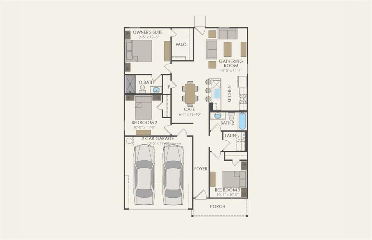 Coleto Floorplan *Model Representation*