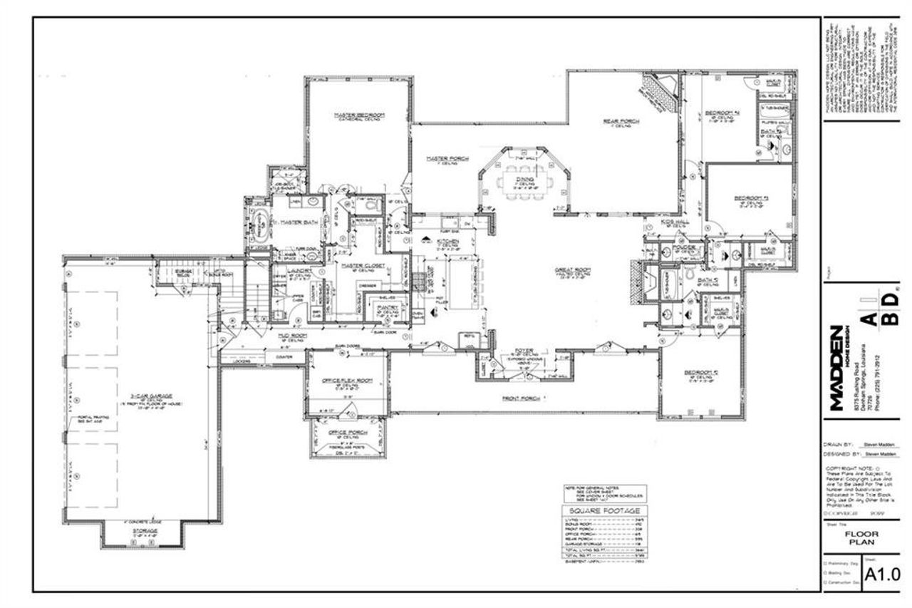 2D floor plan layout of this home in , Talking Rock, GA (Image 2).