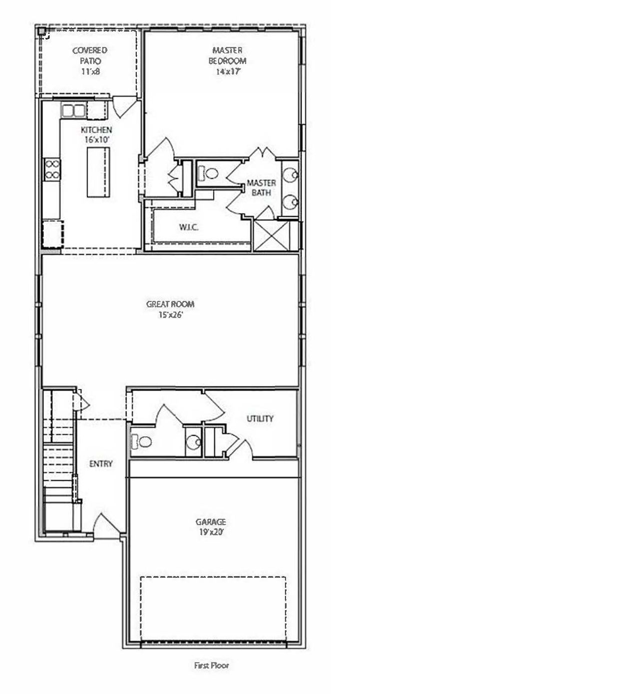 2D floor plan layout of this home in Audubon, Magnolia, TX (Image 2). 2D floor plan layout of this home in Audubon, Magnolia, TX (Image 2).
