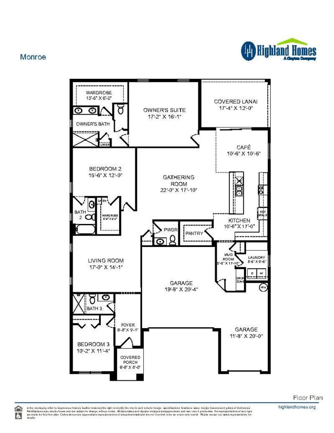 Monroe - Home Layout Monroe - Home Layout