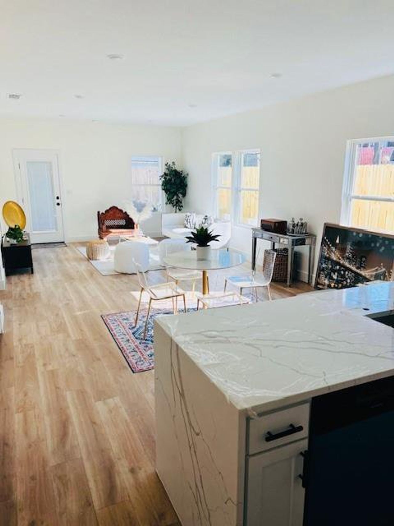 Furnished interior view inside a new home in , Dallas (Image 2).