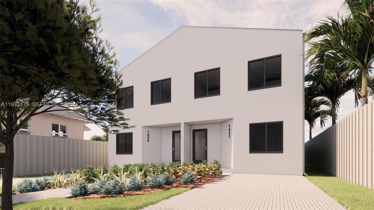 Front exterior of a new home in , Miami, FL, highlighting curb appeal (Image 2).