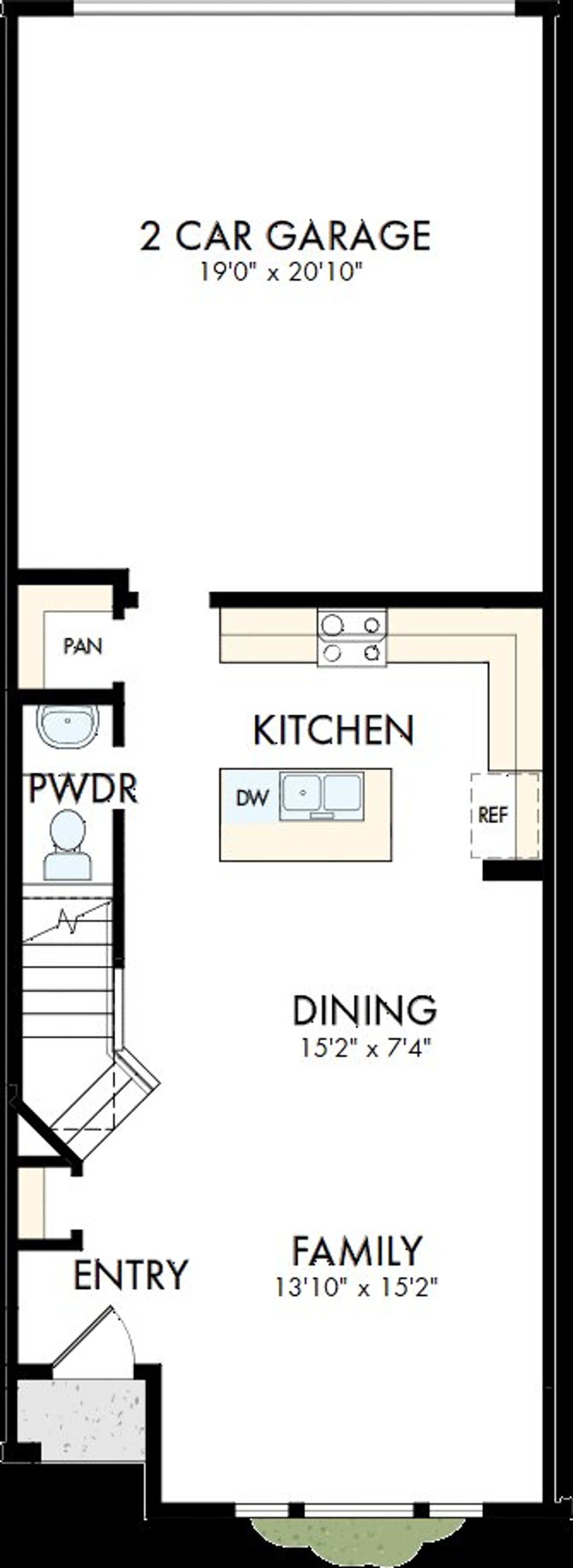 2D floor plan layout of this home in The Townes at Cadia Village, Matthews, NC (Image 2). 2D floor plan layout of this home in The Townes at Cadia Village, Matthews, NC (Image 2).