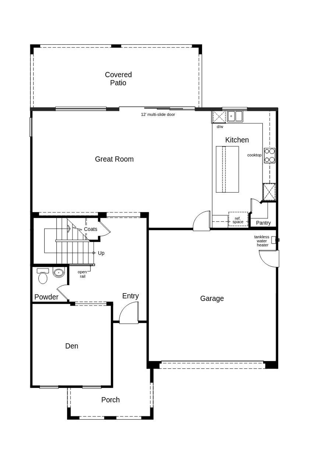 2D floor plan layout of this home in The Enclaves at Sonrisa, Queen Creek, AZ (Image 2). 2D floor plan layout of this home in The Enclaves at Sonrisa, Queen Creek, AZ (Image 2).