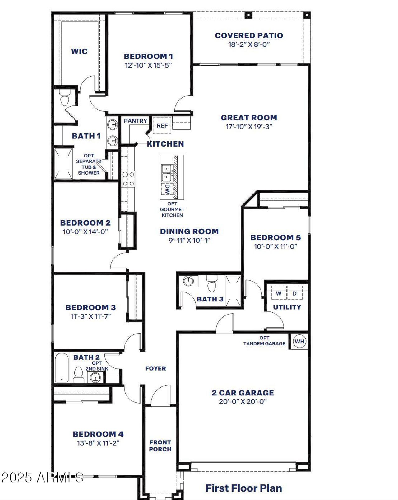 Del Rio Ranch, Saguaro 2,224 SF 5Bedroom