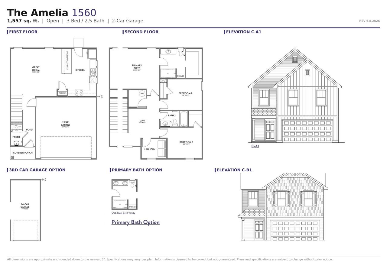 2D floor plan layout of this home in , St. George, SC (Image 2).