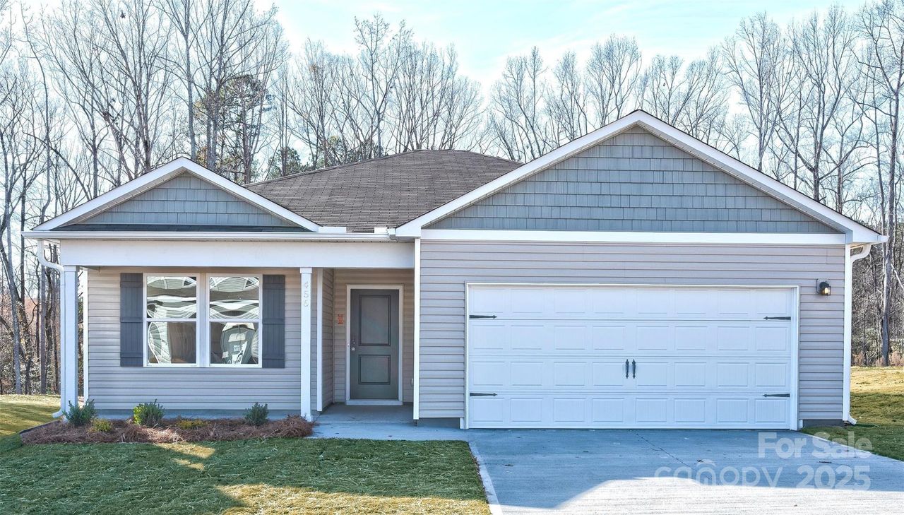 Front exterior of a new home in Riverdale Hills, Spartanburg, SC, highlighting curb appeal (Image 2).