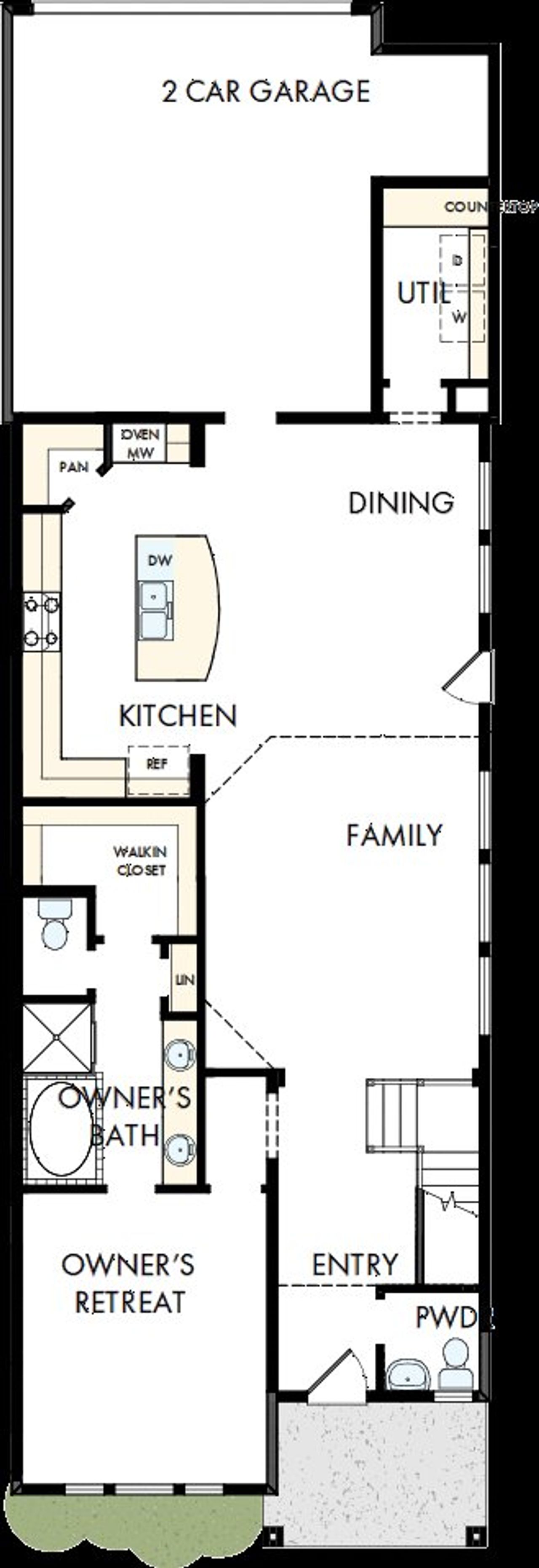 2D floor plan layout of this home in The Retreat at Harvest, Argyle, TX (Image 2). 2D floor plan layout of this home in The Retreat at Harvest, Argyle, TX (Image 2).