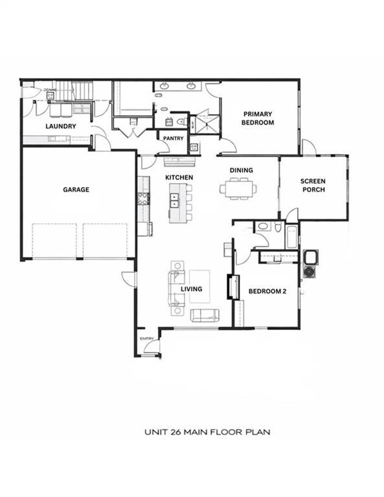 2D floor plan layout of this home in , Marble Hill, GA (Image 2).