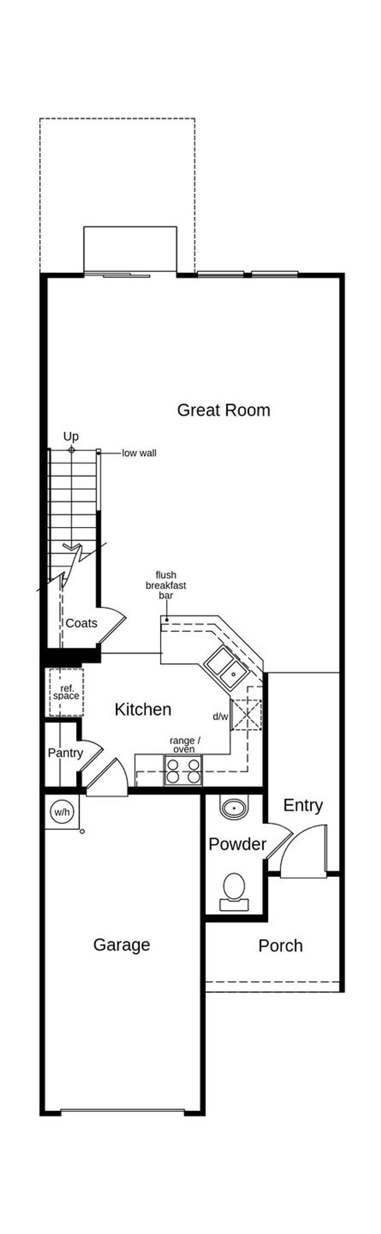 2D floor plan layout of this home in Peartree Towns, Mebane, NC (Image 2). 2D floor plan layout of this home in Peartree Towns, Mebane, NC (Image 2).