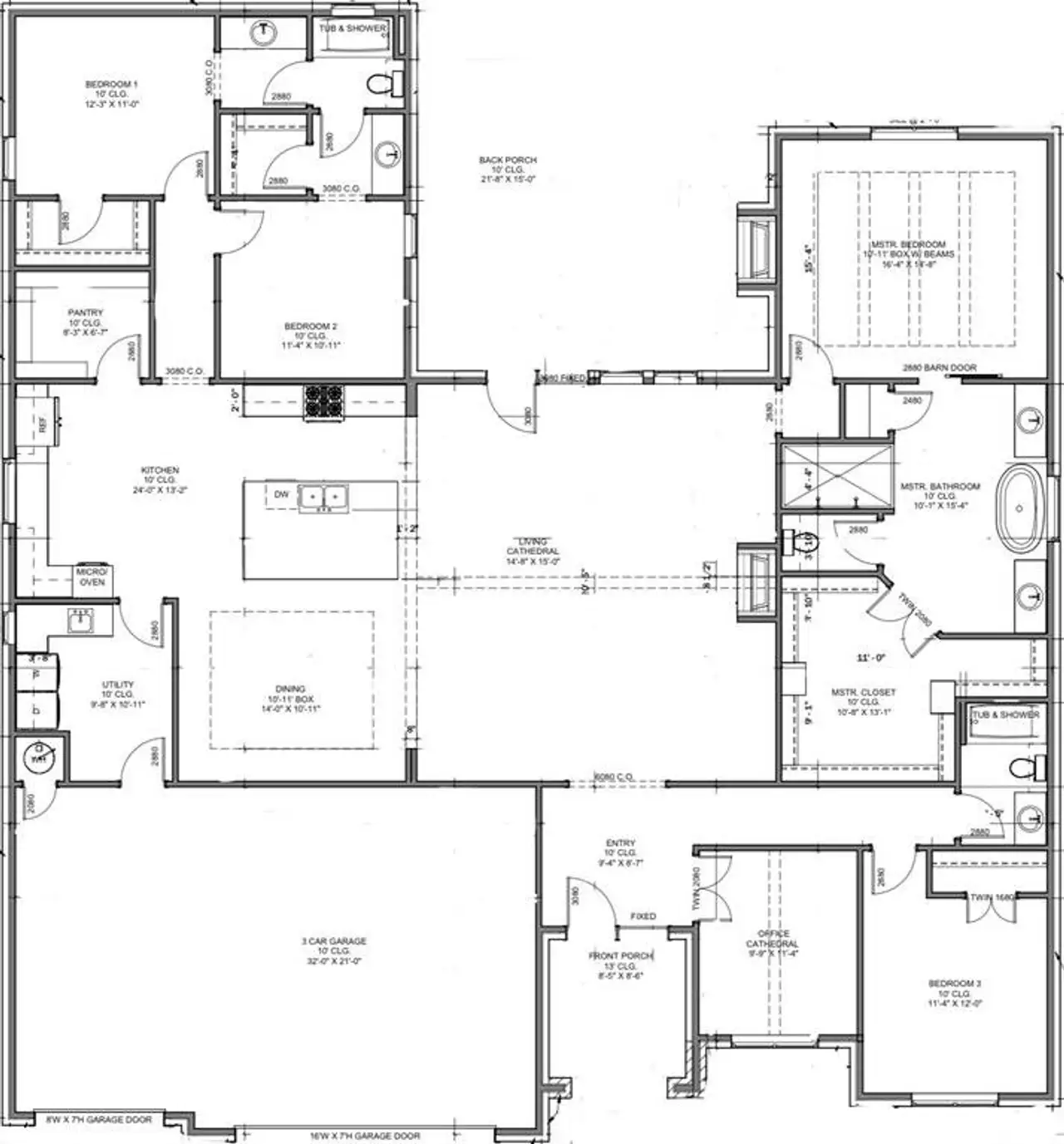View of home floor plan
