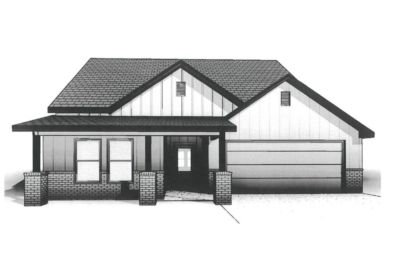 Representative rendering of the exterior for the Mini Jack by Wyldewood Homes (Image 2).