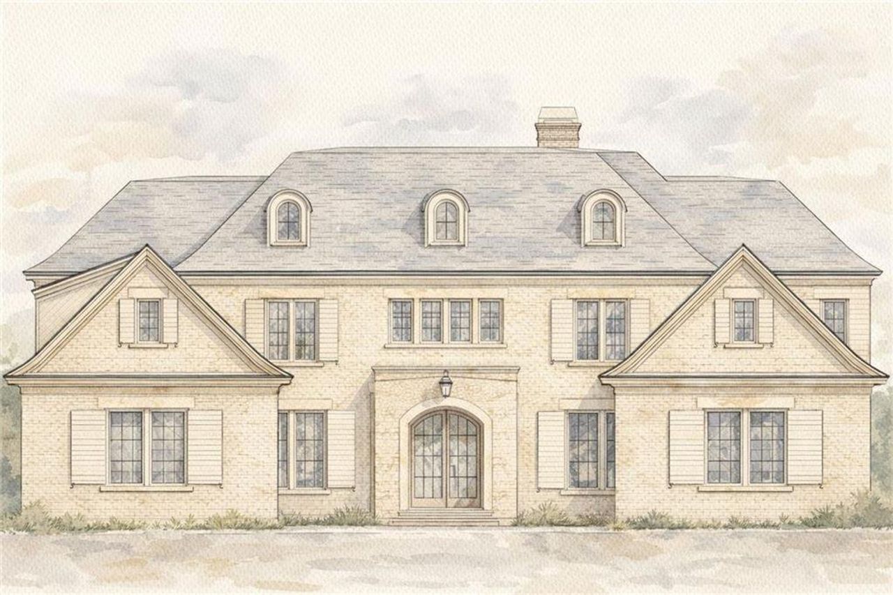 Exterior rendering of this home design in , Alpharetta, GA (Image 2). Exterior rendering of this home design in , Alpharetta, GA (Image 2).