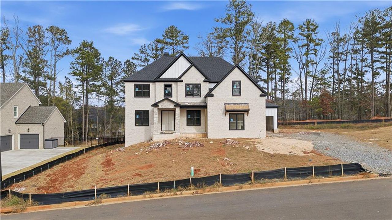 In-progress construction of a new home in , Marietta, GA (Image 2).