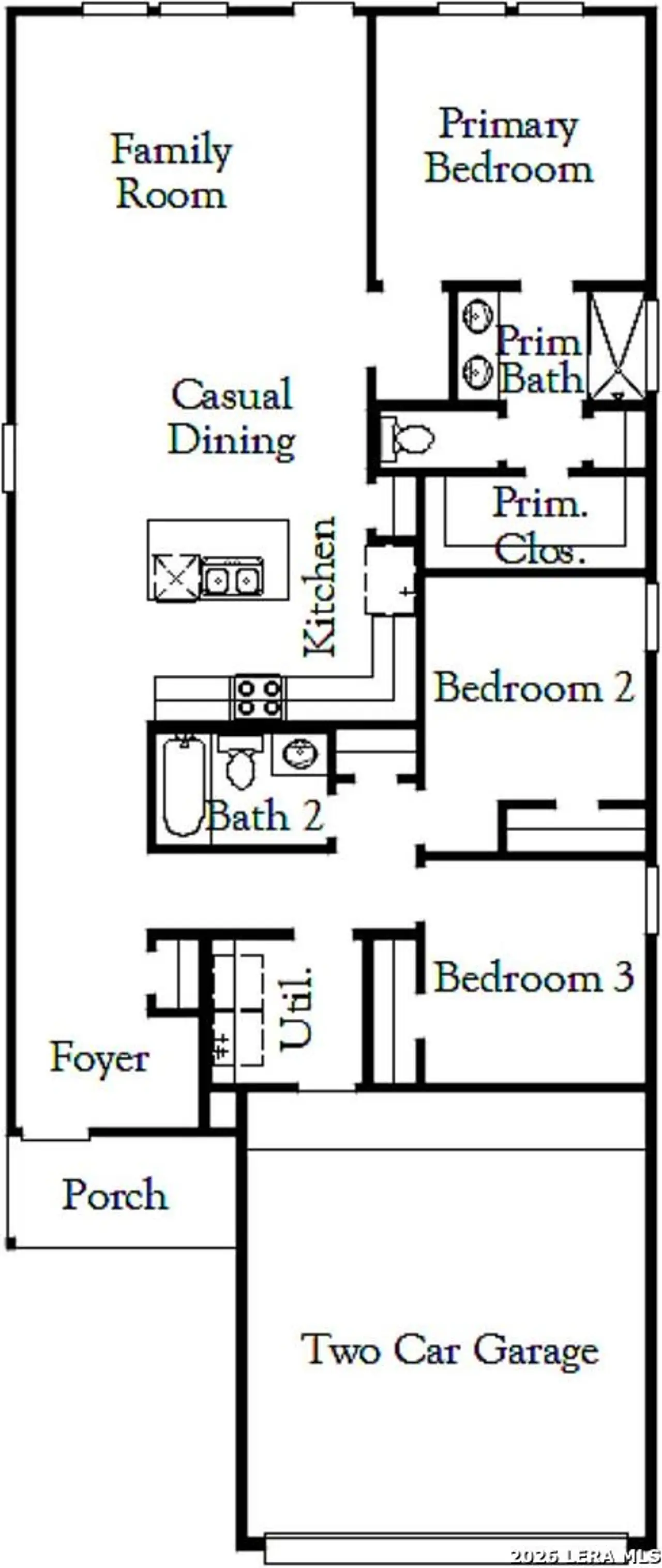 2D floor plan layout of this home in Lone Oak, San Antonio, TX (Image 2). 2D floor plan layout of this home in Lone Oak, San Antonio, TX (Image 2).