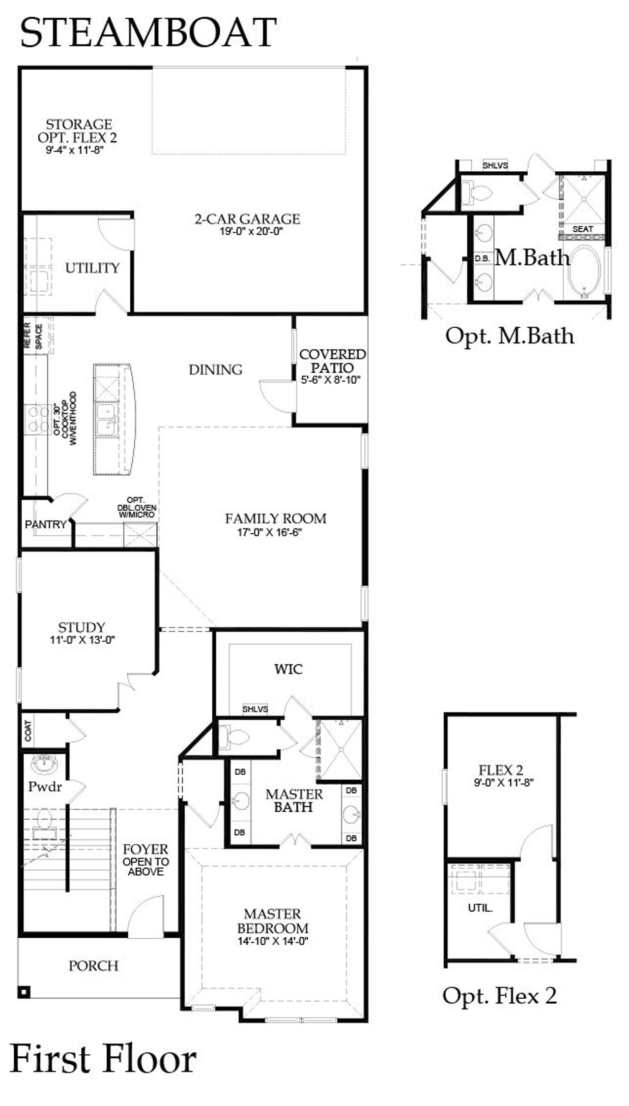 2D floor plan layout for the Steamboat by Windsor Homes in Walton Ridge, Corinth, TX (Image 2). 2D floor plan layout for the Steamboat by Windsor Homes in Walton Ridge, Corinth, TX (Image 2).