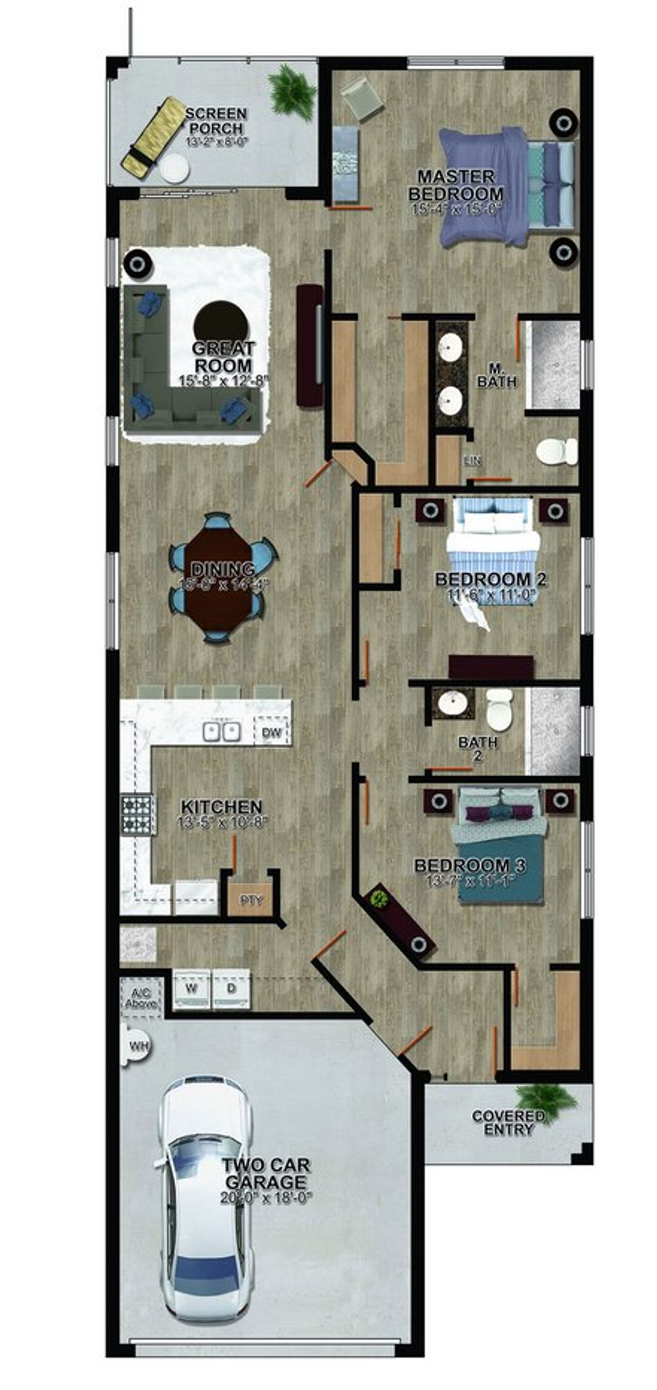 2D floor plan layout for the Yamunotri by Pangea Realty Group in Anand Nilay, Tampa, FL (Image 2). 2D floor plan layout for the Yamunotri by Pangea Realty Group in Anand Nilay, Tampa, FL (Image 2).
