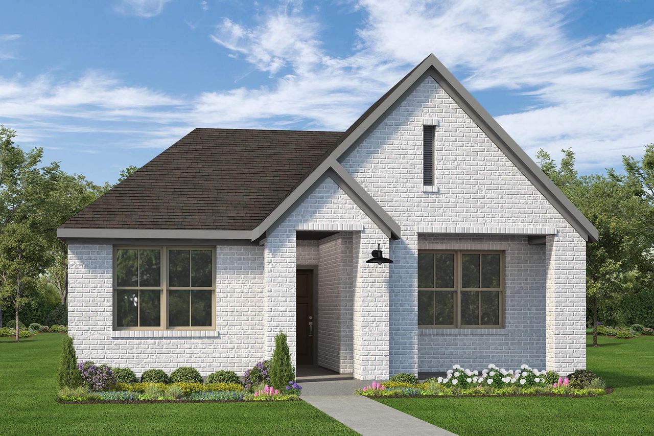 Representative exterior photo of a completed home built from the Carle by Autograph Homes in Riceland, Mont Belvieu, TX (Image 2). Representative exterior photo of a completed home built from the Carle by Autograph Homes in Riceland, Mont Belvieu, TX (Image 2).