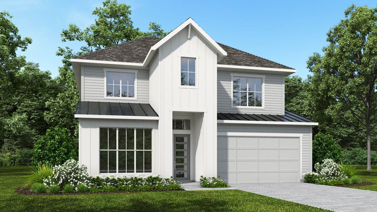 Representative exterior photo of a completed home built from the 2857J by Perry Homes in Hyland Trail, Green Cove Springs, FL (Image 2). Representative exterior photo of a completed home built from the 2857J by Perry Homes in Hyland Trail, Green Cove Springs, FL (Image 2).