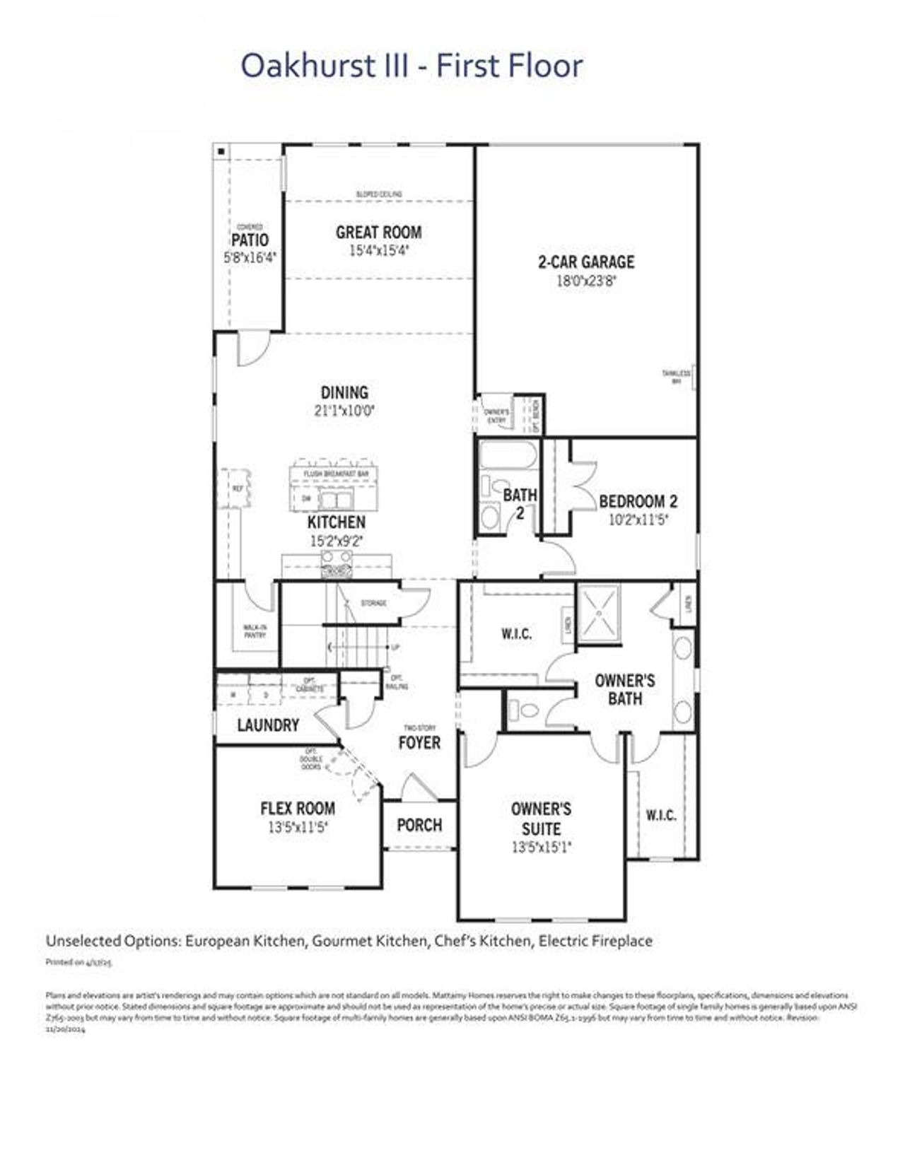 Oakhurst - First Floor