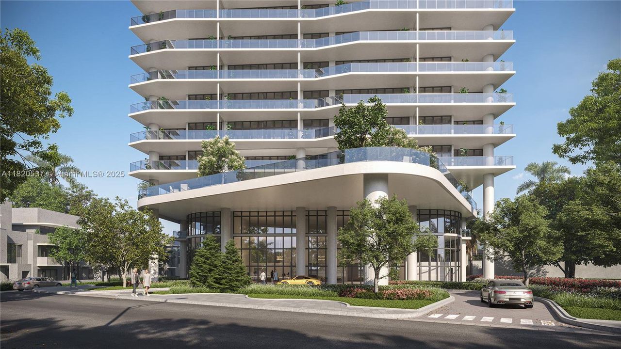 Front exterior of a new home in The Ritz-Carlton Residences, Tampa, FL, highlighting curb appeal (Image 2).