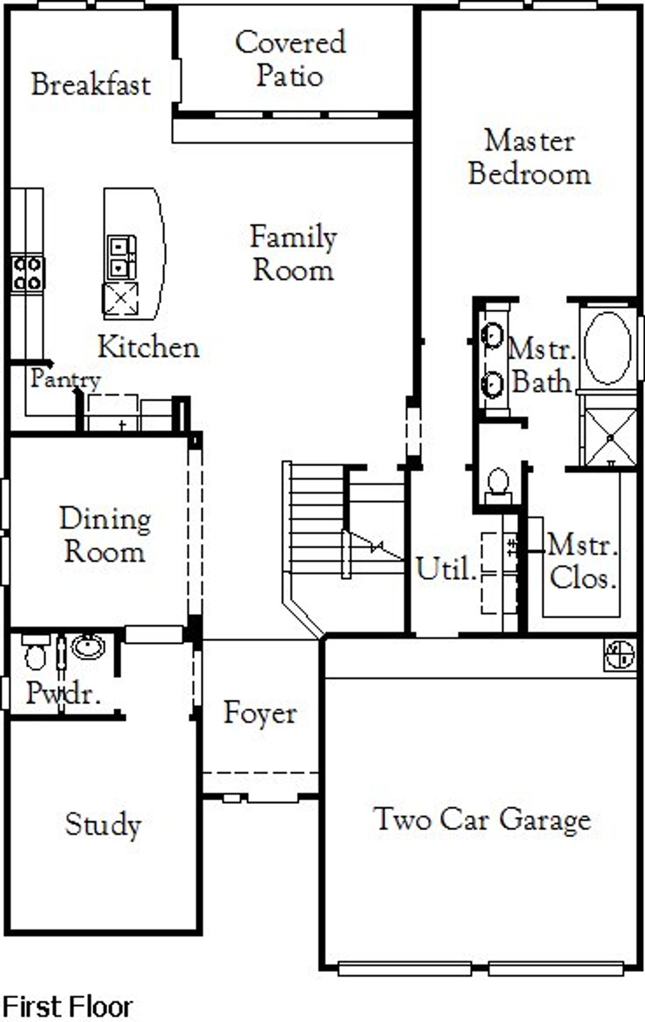 2D floor plan layout for the Inwood II - Single Family Homes by Coventry Homes in Megan's Landing, Castroville, TX (Image 2). 2D floor plan layout for the Inwood II - Single Family Homes by Coventry Homes in Megan's Landing, Castroville, TX (Image 2).