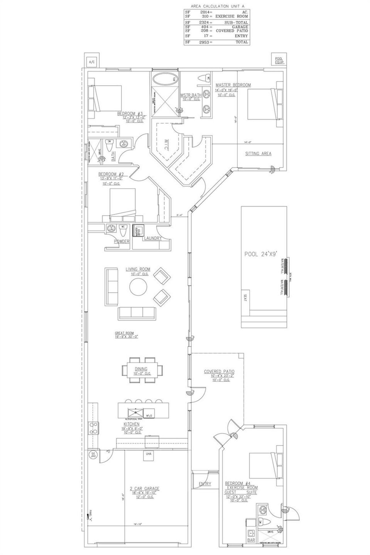 2D floor plan layout of this home in , Fort Lauderdale, FL (Image 2). 2D floor plan layout of this home in , Fort Lauderdale, FL (Image 2).