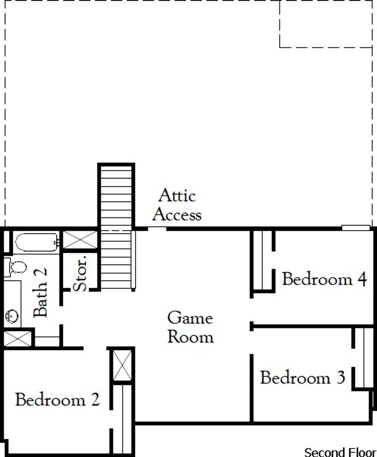 2D floor plan layout of this home in Briarwood, Elgin, TX (Image 2). 2D floor plan layout of this home in Briarwood, Elgin, TX (Image 2).